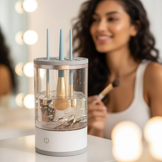 מנקה מברשות איפור מבית LALUKO