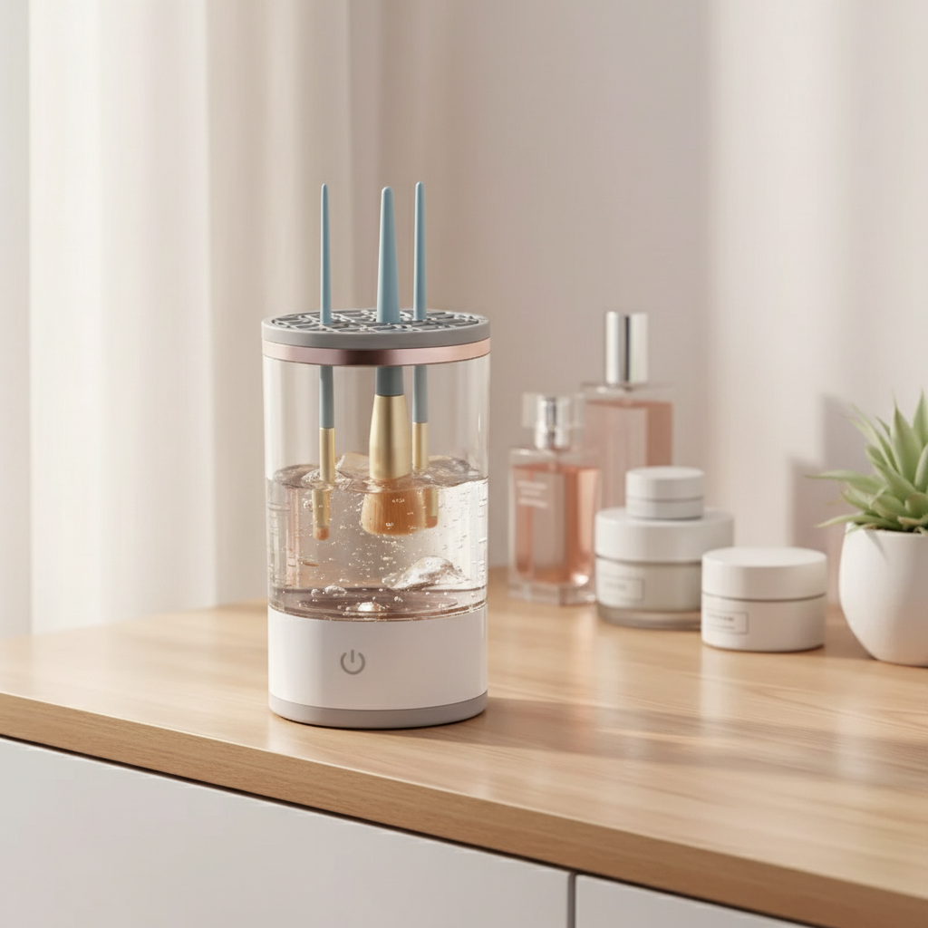 מנקה מברשות איפור מבית LALUKO